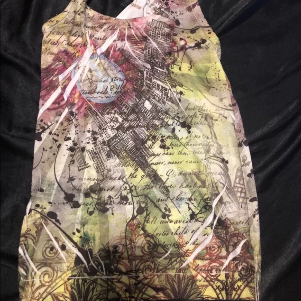 Y2K New York Knot Back Tank Top Kids Size 14